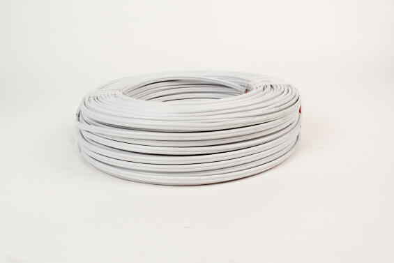 Electrical Cable Flat Twin And Earth 2 Core White 1.5mm 100M 