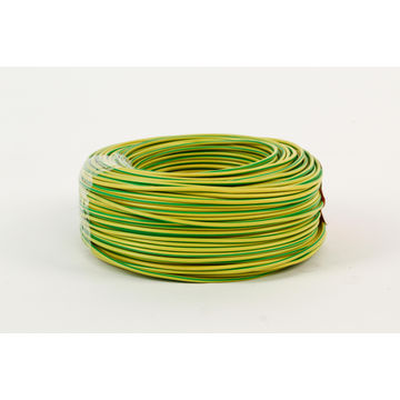 HOUSE WIRE 1.5MM GREEN AND YELLOW 100M