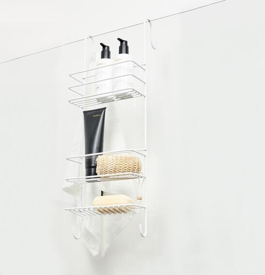Steelcraft  Hook Over Shower Caddy White
