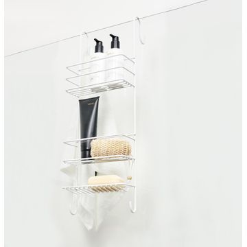 Steelcraft  Hook Over Shower Caddy White