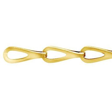 CHANDELIER CHAIN BRASS C PL 0.4MM 25M