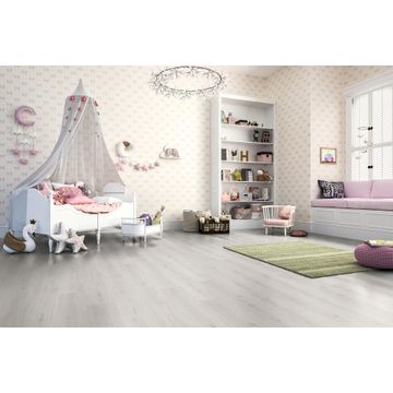 Laminate basic trend oak white 1376x193x6mm