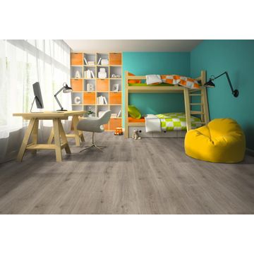 Laminate basic trend oak grey 1376x193x6mm