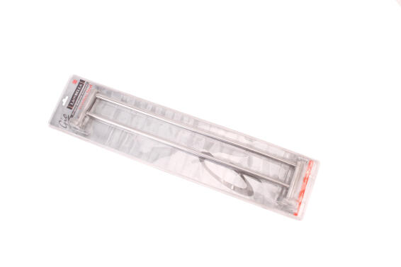 Gio Inox Double Rail Wall Mounted 70cm 