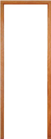 Door frame hardwood 76x51mm section single door W891mm x H2091mm