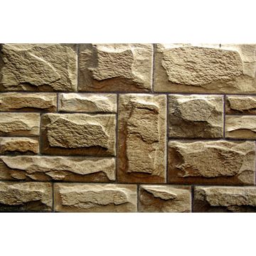 Wall Tile Cladding Ashlar Crema L45cm x W30cm (0.675m2/box)