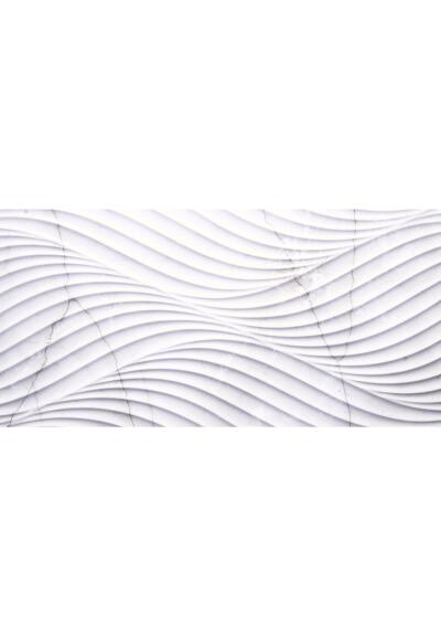 Decor Wall Tile Athens Aspro Wave L60cm x W30cm (0.9m2/box)