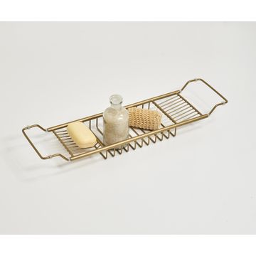 Steelcraft Bath Caddy Extendable Gold