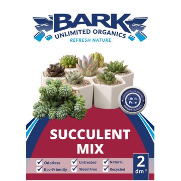 Bark Succulent Mix