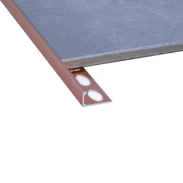 Aluminium 12mm Straight Edge Copper