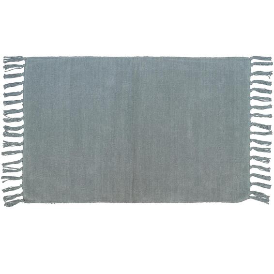 Rug indoor cotton sage rectangle 50 x 80cm manoa inspire