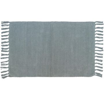 Rug indoor cotton sage rectangle 50 x 80cm manoa inspire
