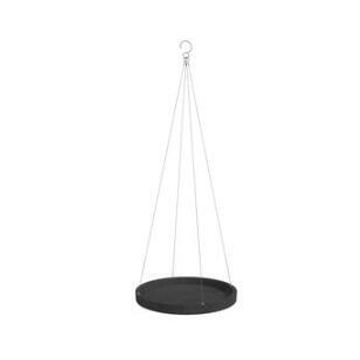 ECOPOT HANGING SAUCER 36 DARK GREY