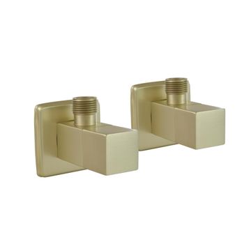 ANGL VALV 10B A M1/2 M3/8 GOLD SQ 2PC