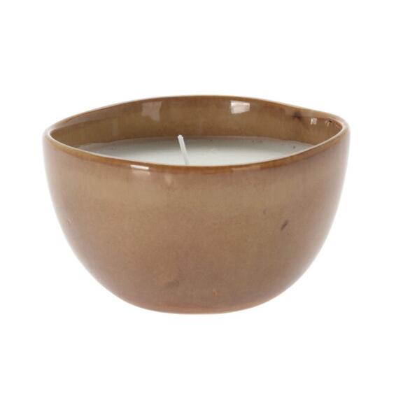Candle harmony porcelain bowl clay 10x6