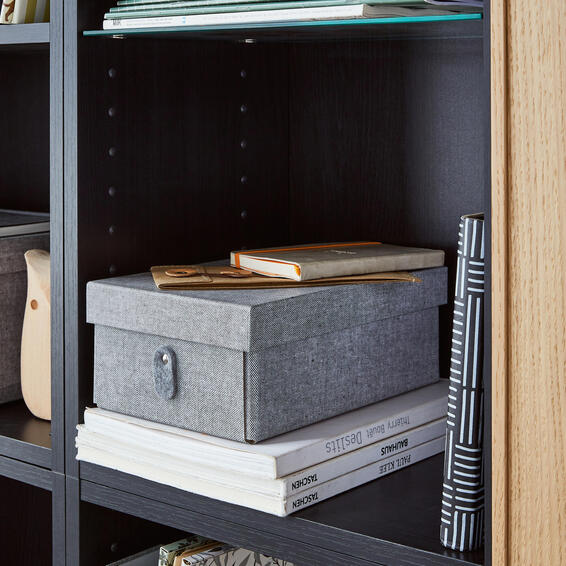 Box spaceo grey small