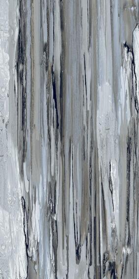 Floor tile porcelain fluid grey polished 800x1600mm