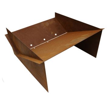 STORM CAMPFIRE ANGULAR FIREPIT