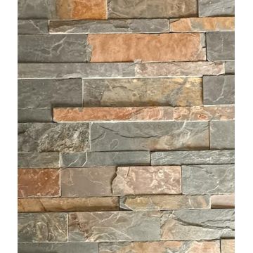 Wall Cladding Autumn Blend Slate L60cm x W15cm (0.72m2/box)
