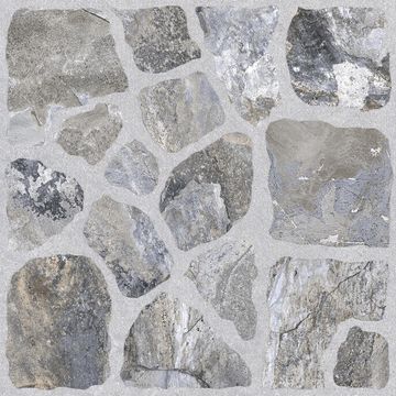 Floor Tile Ceramic Caliche Grey Slip Resistant 400X400MM (1.46m2/box)