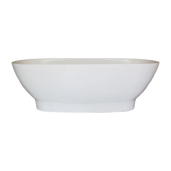 Ovale Freestanding Bath Polished White
