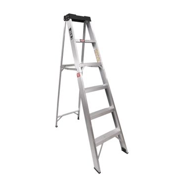 RISE 6 STEP ALUMIN LADDER SS 180CM 170KG