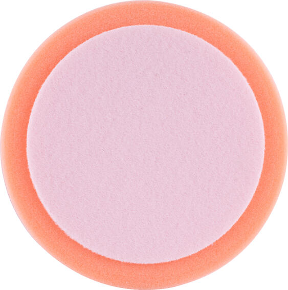 FOAM PAD HOOK & LOOP ORANGE SPONGE 150MM