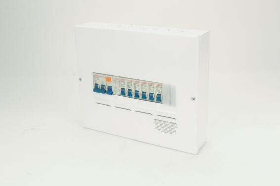 Distribution board surface mounted populated LESCO 12 way