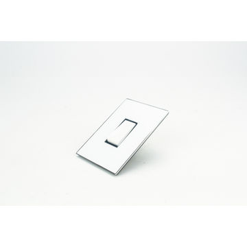 Switch 50x100mm 1 lever 2 ways LEGRAND ARTEOR mirror white