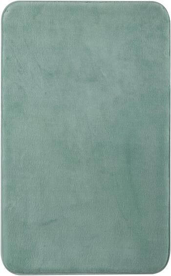 Luxury Foam Bathmat Sage W60cmxD1.5cmxH100cm