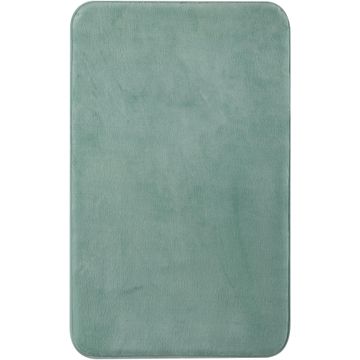 Luxury Foam Bathmat Sage W60cmxD1.5cmxH100cm