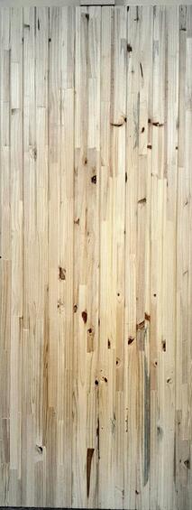 DOOR OPEN BACK ZBRACED BATTEN PINE