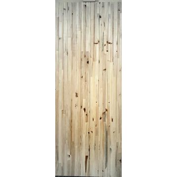 DOOR OPEN BACK ZBRACED BATTEN PINE