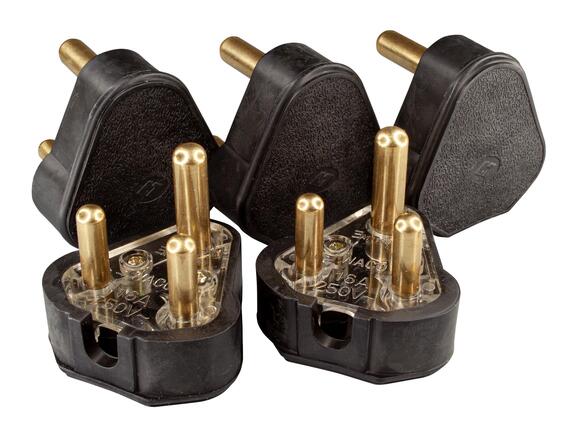 Superior rubber plug top 16a 5 pack