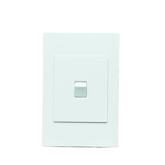 Lexman 1-Lever 1-Way Switch White (100x50)