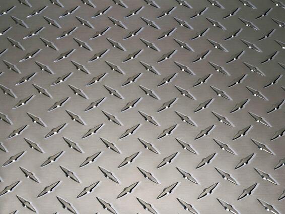 Aluminuim Tread Bright: ATB 1219 X 609X 1.47mm