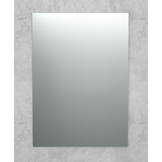 Frameless Rectangular Mirror W50cmxD0.4cmxH70cm