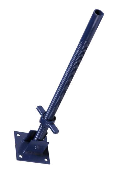 Scaffolding Steel Base Jack Swivel 450 QUICKLOCK