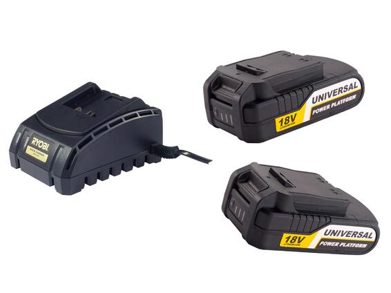 Ryobi 18V BatnChar Kit XB2000X2