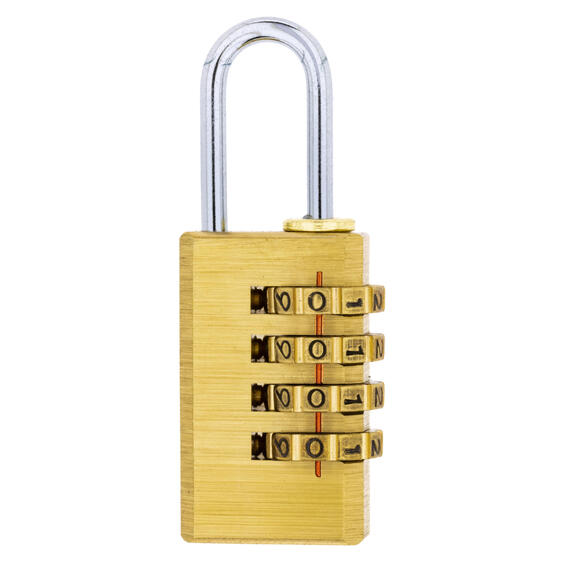 Fort Knox Brass Combination Padlock 20mm