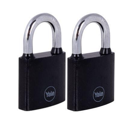 Yale Iron Padlock 50mm 2pk