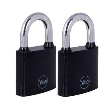 Yale Iron Padlock 50mm 2pk