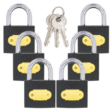 Fort Knox Iron Padlock Keyalike 38mm 6pk
