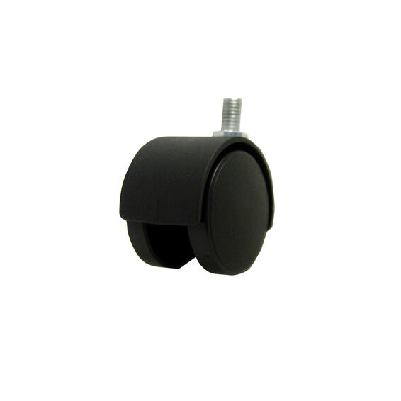 Castor wheel nylon twin swivel 50mm m10