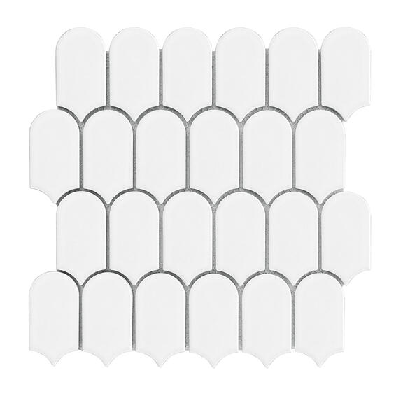 Artens Mosaic Seashell 30X30 White Mat