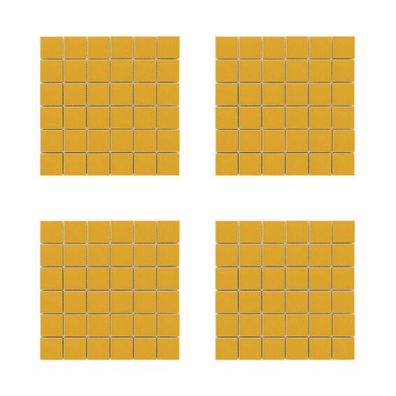 Artens Mosaic Kiel Ceramic Squared 30X30 Mat Yellow
