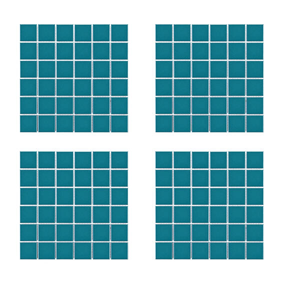Artens Mosaic Kiel Ceramic Squared 30X30 Mat Dark Green