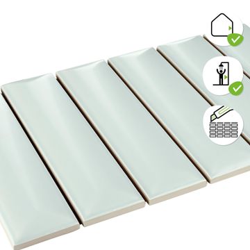 Artens Mosaic Bump 20X31.5 Light Blue Mat