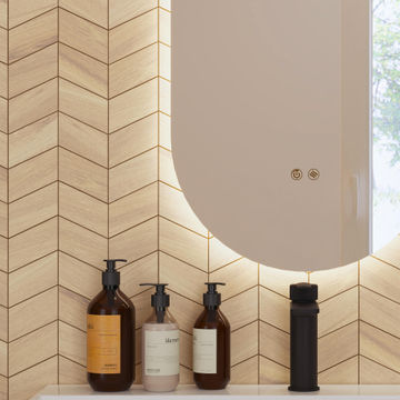 Artens Mosaic Balade Chevron Wood 1 30X30
