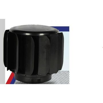 Sani Vent (150mm / 110mm) - Black - Toilet Vent